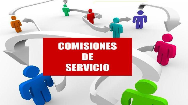 comisionesdeservicios