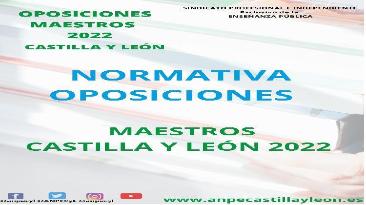 normativa-oposiciones-maestros-2022